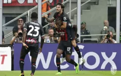 Milan venceu arquirrival e fez a festa com seus torcedores.