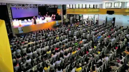 Centenas de dirigentes das peregrinações lotaram a Assembleia Paraense para receber orientações sobre as visitas deste ano