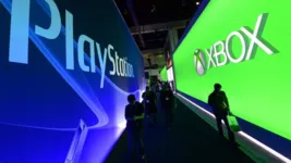 É a "guerra de consoles",, uma batalha simbólica e parecida com as torcidas de futebol