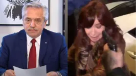 Alberto Fernández realizou pronuciamento horas após atentado contra Cristina Kirchner