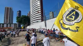 Revisão das estações e treinamento da Guarda de Nazaré.