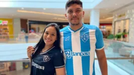 O casal está confiante no Papão em Salvador