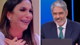 William Bonner não cumprimenta Ivete