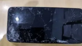 Celular da mãe foi quebrado pelo filho