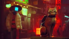 “Stray” cativou vários jogadores ao redor do mundo por trazer um gato como personagem principal em uma aventura cyberpunk.