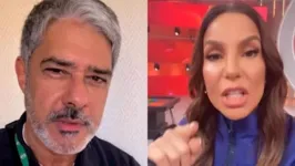 Ivete se pronuncia após climão com William Bonner na saída da TV Globo.