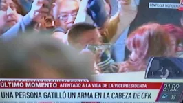Cristina Kirchner foi vítima de um atentado