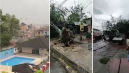 Fenômeno ocorreu na tarde desta quinta-feira (25)