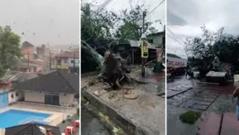 Ventos de 100 Km/h destruíram dezenas de casas