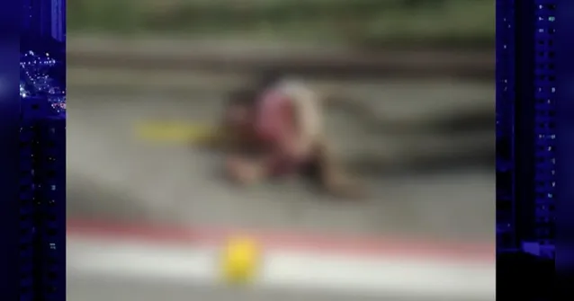 Imagem ilustrativa da notícia Vídeo: acidente de moto deixa morto e ferido no Portal