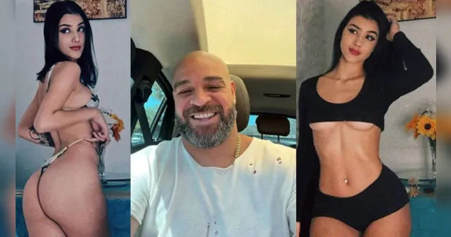 Imagem ilustrativa da notícia Adriano conheceu neta de Gretchen através da mãe da jovem