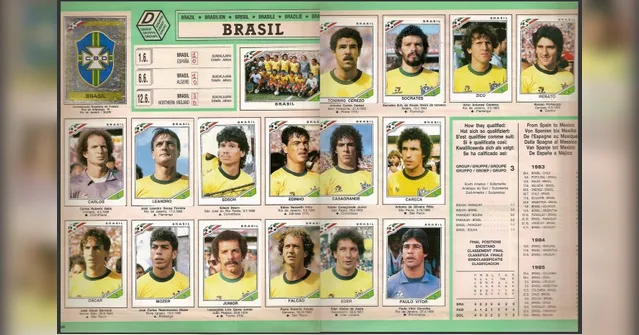 Imagem ilustrativa da notícia Você sabe quais paraenses já apareceram no álbum da Copa?