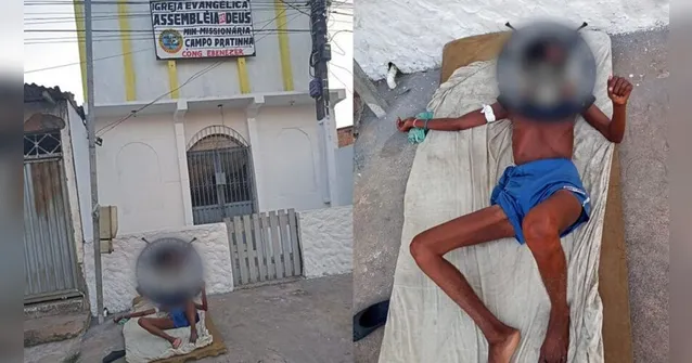 Imagem ilustrativa da notícia Idoso é abandonado em frente à igreja em Belém 