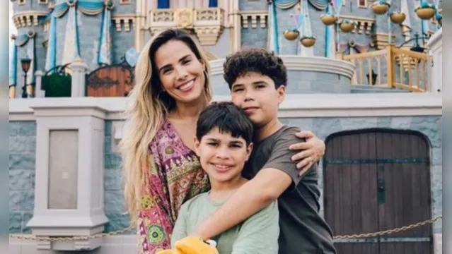 Imagem ilustrativa da notícia Wanessa e os filhos curtem a Disney após reencontro com Zilu