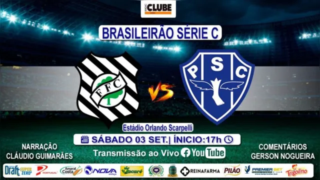 Imagem ilustrativa da notícia Tem Jogo no DOL! Ouça Figueirense X Paysandu pela Série C