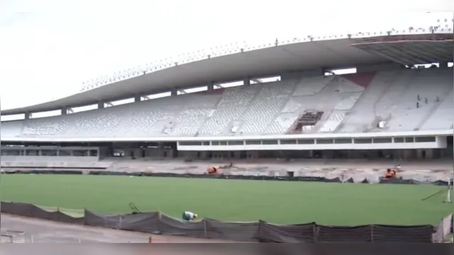Imagem ilustrativa da notícia Por dentro do Mangueirão: veja o novo vestiário do estádio