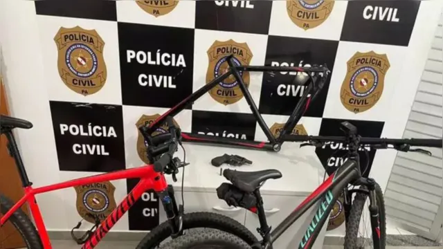 Imagem ilustrativa da notícia Homem é preso com R$ 90 mil em bicicletas roubadas em Belém