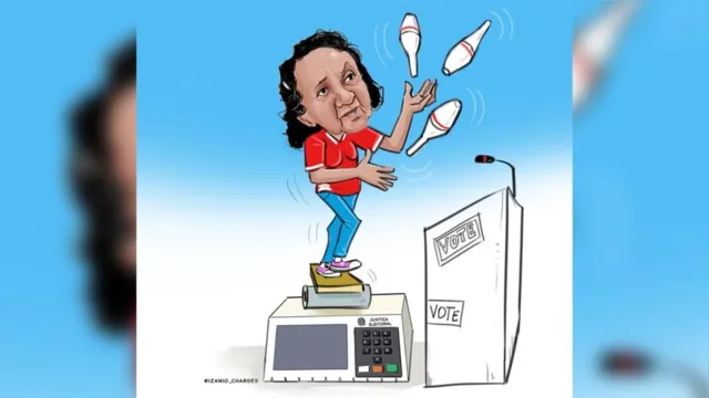 Imagem ilustrativa da notícia Lourdes Melo: "candidata sensação" vira meme das eleições