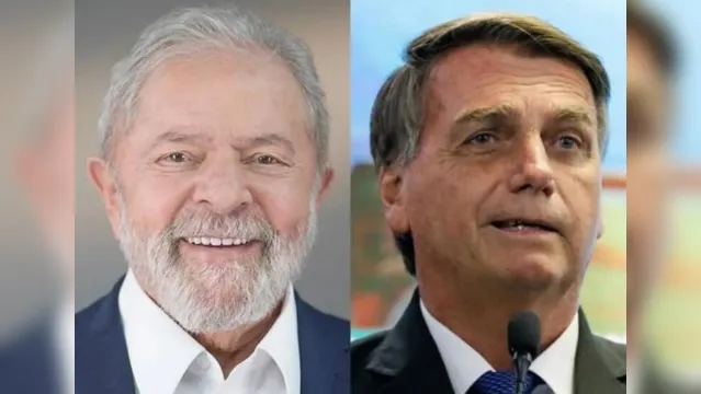 Imagem ilustrativa da notícia Ipec: Lula tem 44% contra 31% de Bolsonaro no 1º turno