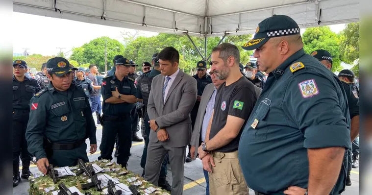 Imagem ilustrativa da notícia Polícia Militar do Pará recebe 2,5 mil novas armas italianas