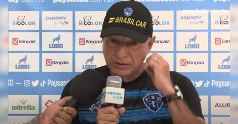 Imagem ilustrativa da notícia Fernandes define nova derrota do Paysandu: "Inexplicável!"