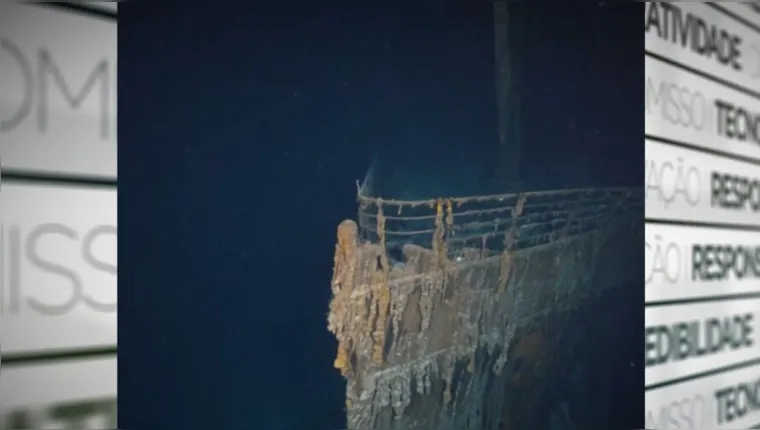 Imagem ilustrativa da notícia Titanic: vídeo em 8K revela detalhes nunca vistos. Assista