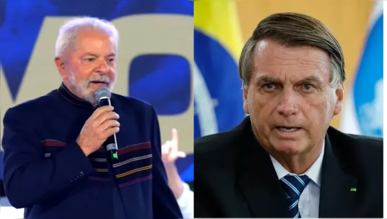 Imagem ilustrativa da notícia Nova pesquisa aponta Lula com 44% e Bolsonaro 36%
