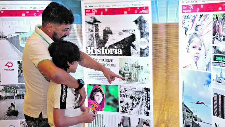 Imagem ilustrativa da notícia Público elogia a exposição sobre os 40 anos do DIÁRIO