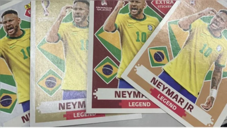 Imagem ilustrativa da notícia Figurinha rara de Neymar custa uma "fortuna". Saiba quanto!