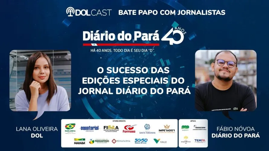 Imagem ilustrativa do podcast: O sucesso das edições especiais do Jornal Diário do Pará