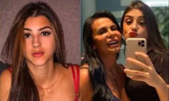 Bia Miranda está participando de “A fazenda” enquanto o clima em família está quente