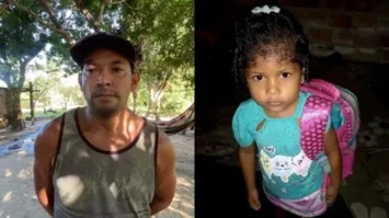 Família de Sophia Loren, de 4 anos, busca saber do paradeiro da menina, que estava na lancha Dona Lourdes II