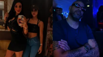 Anna Beatryz Miranda, neta de Gretchen, negou briga com a mãe por causa de Adriano.