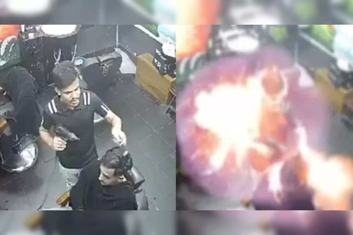 Secador de cabelo explode e fere secretária 