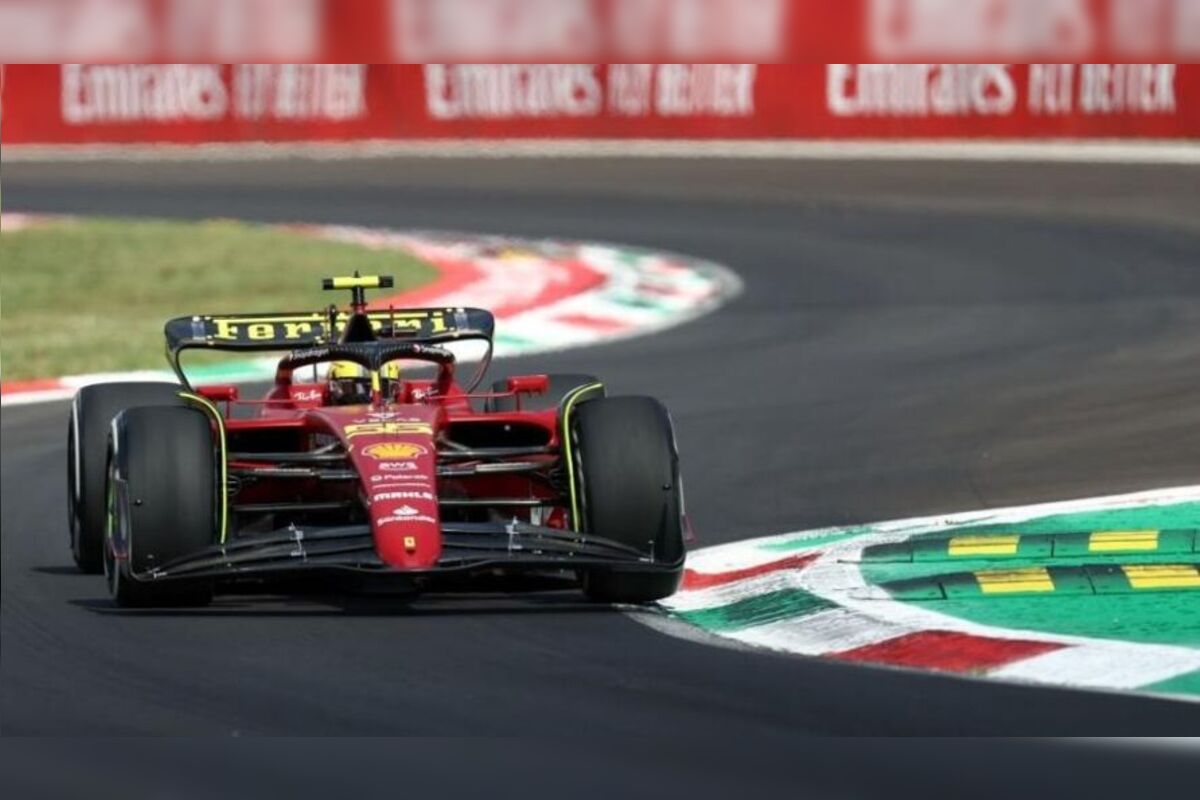 GP da Itália de F1: Sainz lidera 3º treino livre, fórmula 1