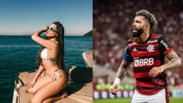A ex-BBB e o jogador do Flamengo foram vistos juntos no Rock In Rio 2022