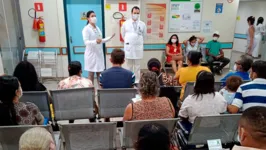 O trabalho de sensibilização na unidade, que pertence ao Governo do Pará e é gerenciada pela Pró-Saúde