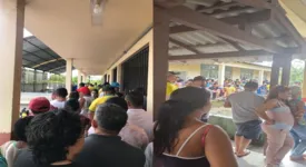 Imagem ilustrativa da notícia Seções eleitorais de Belém registram filas longas e demora