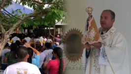 A programação reuniu centenas de fiéis em Nova Ipixuna