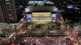 Foto da Doca na noite de domingo (30) após a vitória de Lula