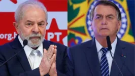 Lula (PT) e Bolsonaro (PL) disputam a presidência