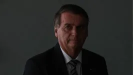 O presidente Jair Bolsonaro participa de abertura de exposição alusiva ao Bicentenário da Independência do Brasil, no Palácio do Planalto