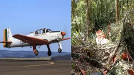 Avião da FAB foi encontrado destruído neste sábado