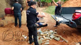 Incineração das drogas foi realizado na manhã desta terça (1) em Marabá
