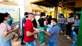 Aproximadamente dois mil candidatos se inscreveram para realizar a prova do processo seletivo do curso de medicina veterinária ofertado pelo Programa Forma Pará