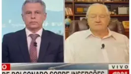 Imagem ilustrativa da notícia Vídeo: Boris Casoy cochila durante telejornal da CNN ao vivo