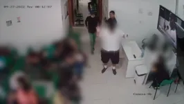 Imagem ilustrativa da notícia Vídeo mostra violência contra reféns em clínica de Belém