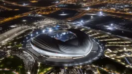 Estádio Al Janoub é um dos oito estádios que receberão jogos da Copa do Mundo de 2022.