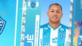 Volante Kauê, novo contratado do Paysandu