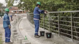 As obras, com impactos econômicos e turísticos, geram empregos no município